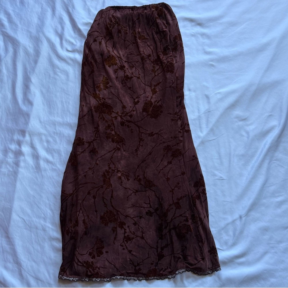 Daisy Black Maxi Pencil Skirt for Cocktail Party Fun Sz Small